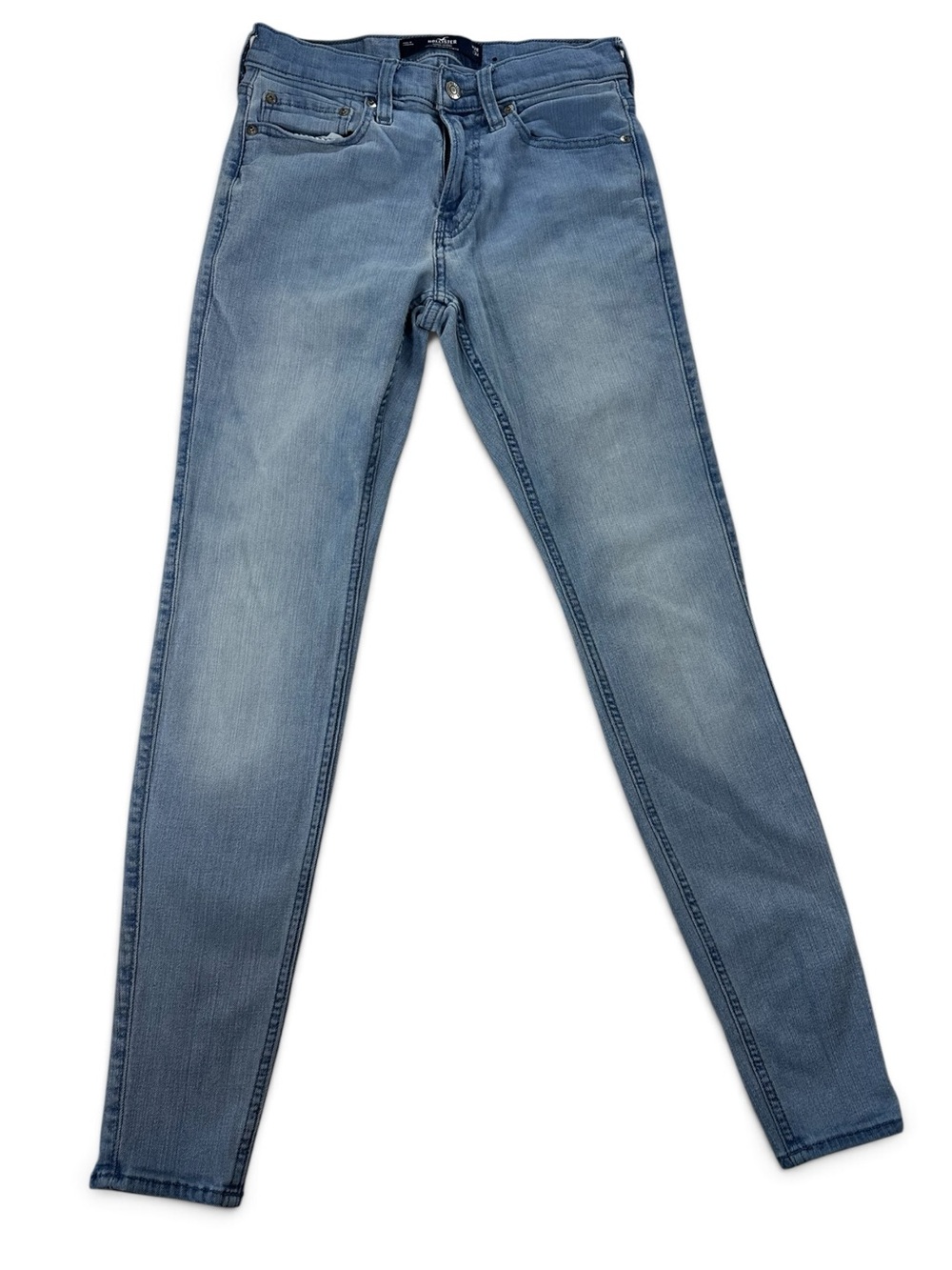 Hollister Women’s Skinny Jeans in Faded Blue 28